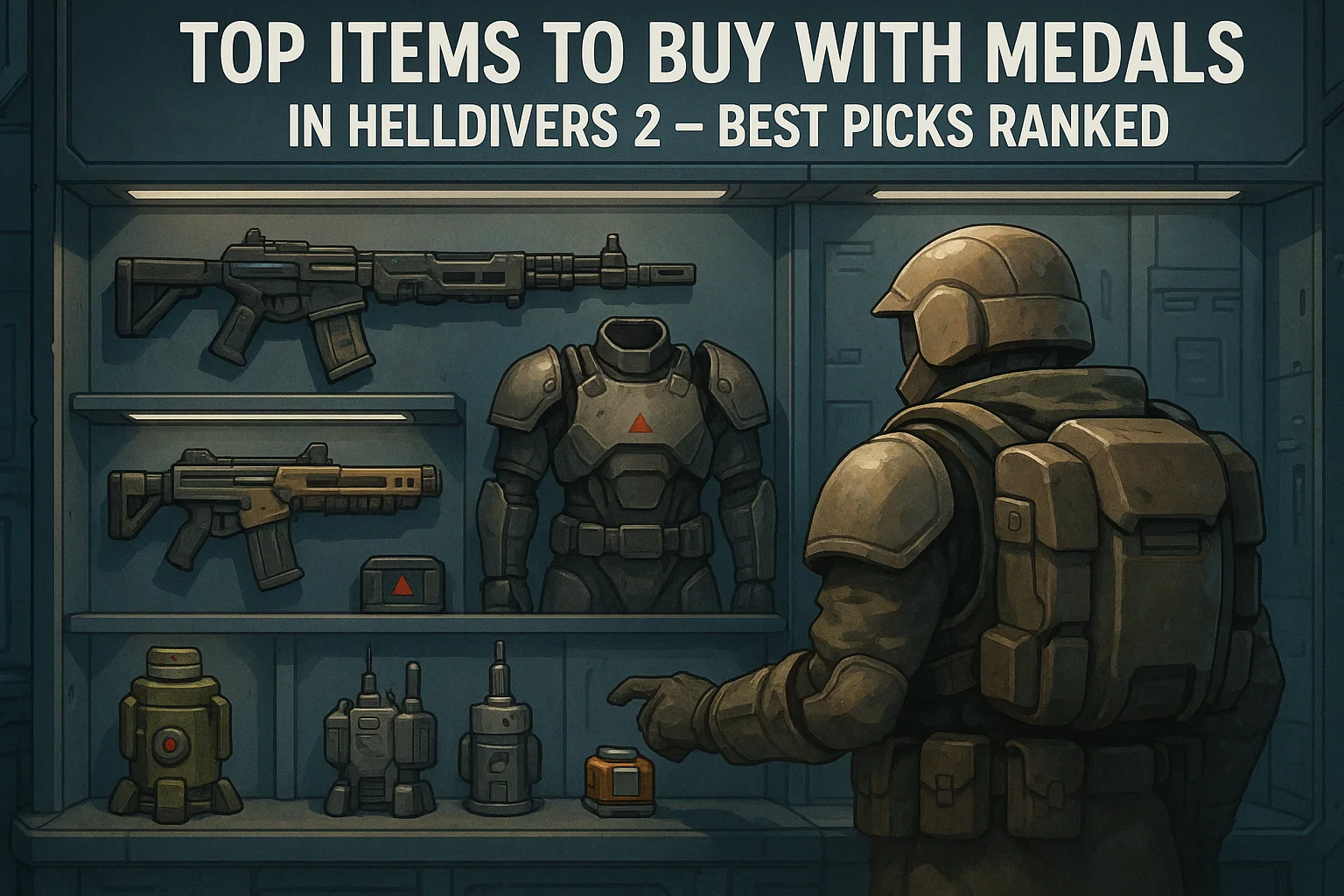 Top Items to Buy with Medals in Helldivers 2 (Best Picks Ranked)