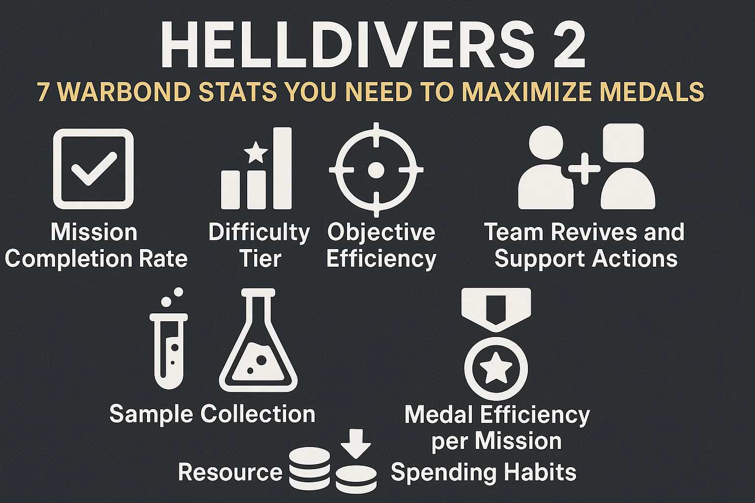 Helldivers 2: 7 Warbond Stats You Need to Maximize Medals